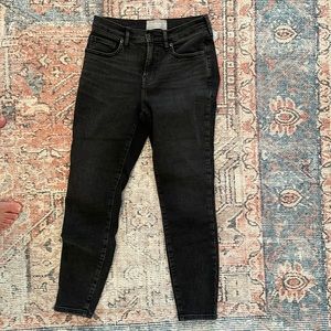 Everlane The Authentic Stretch Mid Rise Skinny Ankle Jeans